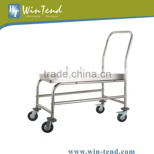 Stainless Steel Hand Pull Cleaning Service Trolley thumbnail-1