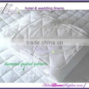 Quilted Mattress Protectors, White Mattress Protectors for Hotels, Spas thumbnail-1