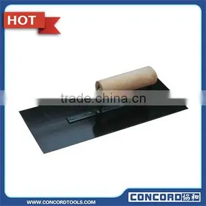 280 x 100 x 0.8 mm Plastering Trowel With Carbon Steel Blade Black Finished Wooden Handle Masonry Tool thumbnail-1