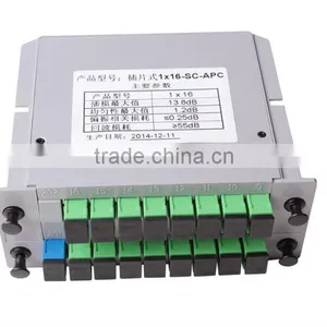 1*8 Fiber Optical PLC Splitter SC/UPC APC With Insert Type thumbnail-3