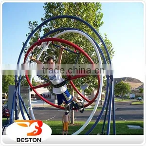 Hot Sale Park Amusement Adult Human Gyroscope Ride in UK thumbnail-1