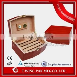 Fashion Humidor Box Spanish Wood thumbnail-1