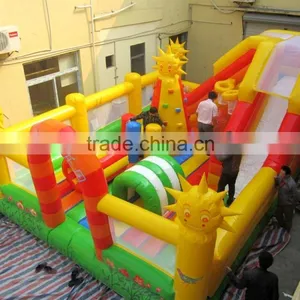 Special Commercial Inflatable Bouncer Castle With Slide and Basketball Hoop thumbnail-4