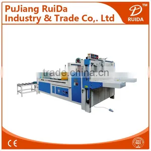 [RD-ZXJ2800]Semi Auto Carton Box Fold Glue Machine thumbnail-1