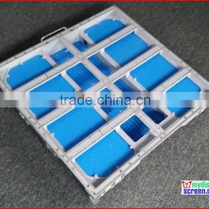 p4 Indoor Rental Cabinet, Die Casting Design,512mm*512mm, 4MM 1256*128 Module Use thumbnail-3
