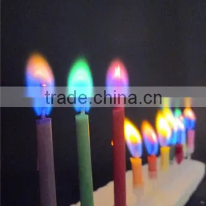 Unique Color Flame Fireworks Birthday Cake Candles thumbnail-2