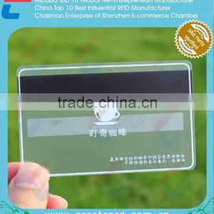 PVC Transparent Business Card Material thumbnail-5