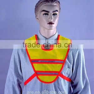 Hi-Visibility LED Safety V Type Mesh Reflective Vest thumbnail-5