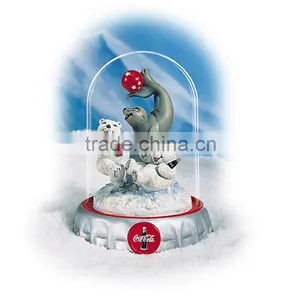 Polar Bear Custom Snow Globe With Company Logo Supplier's Choice thumbnail-2