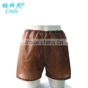 Disposable Nonwoven SPA Medical Use Ladies & Men Boxer Briefs Underwear thumbnail-1