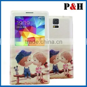 Ultra Slim Case Printing Case for Samsung Note 4 With Window thumbnail-5