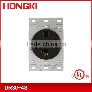 UL CUL NEMA 14-30R Dryer Receptacle, Dryer Outlet, Dryer Socket thumbnail-3