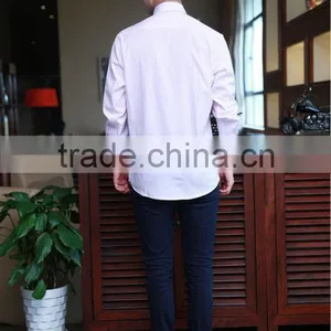 100% Cotton Striped Men's Shirt thumbnail-4