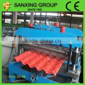FLAT SHEET CORRUGATED ROLL FORMING MACHINE thumbnail-2