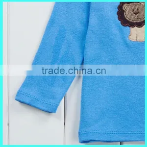 Factory Supply Embroidery Infant Boys Shirt in Cotton thumbnail-4