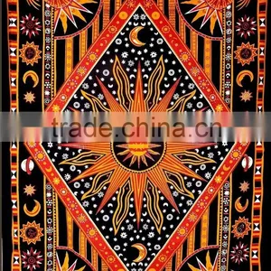 Wholesale Indian Tapestry Star Mandala Tapestry Wall Hanging Home Decor Tapestry Cotton Tapestry Beach Throw Bohemian thumbnail-1