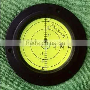 Glass Pmma Bubble Level Round Vials With Mounting Holes KC-21114 thumbnail-1