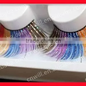 2014 The Latest Popular False Eyelashes Fashionable Fake Eyelashes Colorful False Eyelashes Crazy False Eyelash thumbnail-1