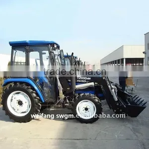 TZ03D 40HP 4WD Cabin Tractor Front End Loader thumbnail-1