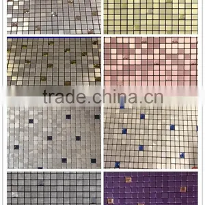 Shaped Artistic Tile/shiny Mosaic Art/ Custom Luxury Mosaic Tile thumbnail-1