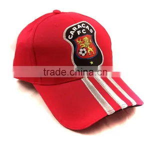 Custom Best Quality Red Acrylic Embossed Baseball Hat With Metal Buckle Supplier's Choice thumbnail-3