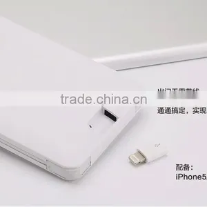 Factory New 8000mah Ultra Slim Powerbank With Double Cable and Connector for IPhone 5/5S/6/6S thumbnail-6