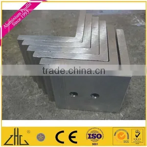 Wow!! 6063 6061 Extrusion Aluminium Profile Price Factory, OEM Kitchen Aluminium Profile Handle, Aluminium Square Tube Connector thumbnail-6