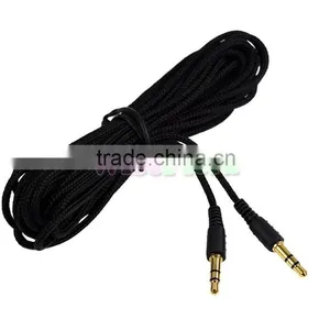 3.5mm 5M Aux Extension Cable Male to Male Audio Cord for Car Headphone MP3 MP4 thumbnail-1