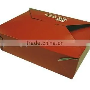 Disposable Paper Take Away Noodle Box With PE Lamination thumbnail-1