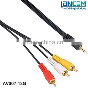 OEM Nickle Plated High Definition AV Audio and Video Stereo Interface Cable thumbnail-1