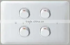 Australia 4gang Wall Light Switch thumbnail-1