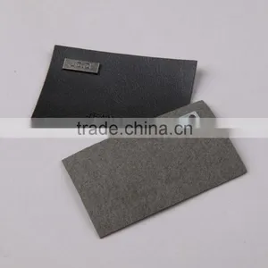 Personalised Embossed PU Leather Patches With Metal thumbnail-4