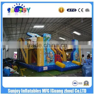 CE Outdoor New Inflatable Pirate Slide /Commercial Combo Jumper For Kids thumbnail-2