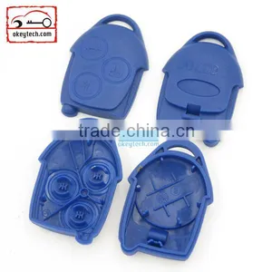 Hot Sale Ford Mondeo Blue Remote Key Shell for Ford Focus Blue Remote Key Case thumbnail-3