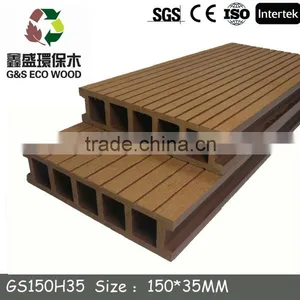 Newteck 2015Popular Product !!!sale Wood Plastic Decking!/Friendly and Comfortable Outdoor WPC Plank thumbnail-3