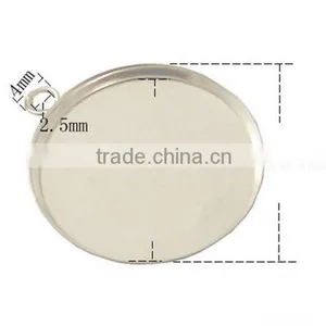 Cheap Price Wholesale Cabochon Pendant /Copper Plated Jewelry Base Pendants For Engraving And Laser thumbnail-6