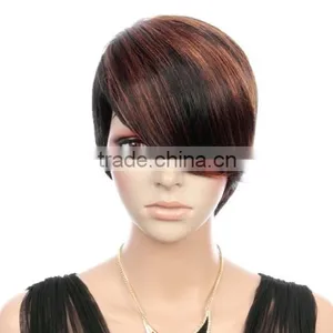Front Lace Wig Fashionable Braided Sexy Wigs Synthetic Hair Bangs Wig thumbnail-2