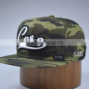 Custom Embroidered Snapback Cotton Cap Camouflage Colour thumbnail-2