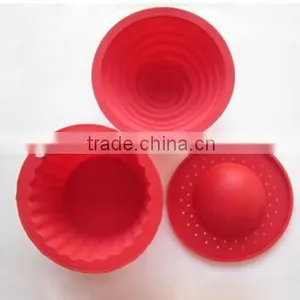 100% Food Grade Collapsible Silicone Bowl thumbnail-1