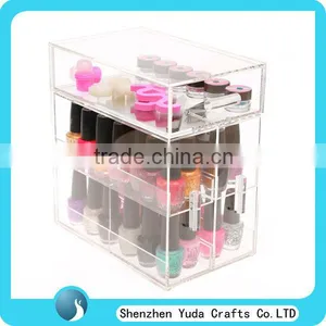 Fabrics Clear Makeup Display Cabinet Professional Makeup Acrylic Jewelry Storage Drawer thumbnail-1