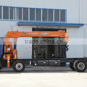 Hand Operated Lifting Equipment on Truck, Model No.:SQ12S4, 12ton Truck Crane With Telescopic Booms. thumbnail-6