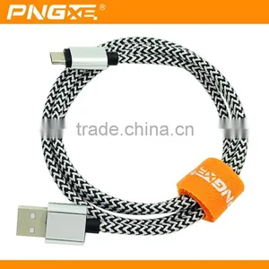 PNGXE Hot Sale High Quality Nylon Braided Usb Charger Cable for Iphone 5 Data Cable thumbnail-5