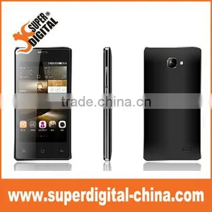 Cheapest Factory Metal 4inch Quad Core IPS Android 4.4 3G Smartphone With GPS thumbnail-1