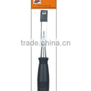 Round Black PP Handle Single Wood Chisel thumbnail-1