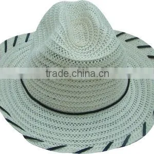 Fashion Cowboy Straw Paper Hat thumbnail-1