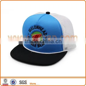 Mesh Snapback Trucker Cap and Hat Sports Cap thumbnail-1