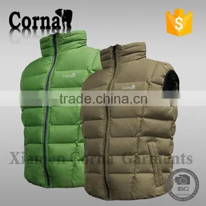 Winter Outdoor Sport Men Sleeveless Cheap Padding Vest Fleece Keep Warm Windproof Waistcoat thumbnail-1