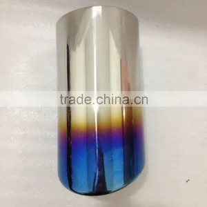 Factory Universal Blue Paint Exhaust Tips thumbnail-1