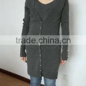 Pure Cashmere Sweater Coats From Inner Mongolia thumbnail-1