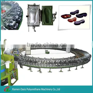 PU/TPU Rubber/PU Rubber Injection Shoe Moulding Machine pu Machine for Making Shoe thumbnail-1
